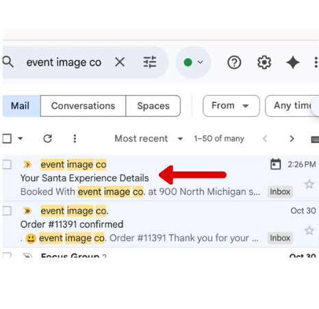 Step 1: Find your confirmation email